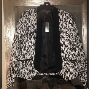 Black & White Blazer